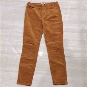 NWT Paige Hoxton ankle skinny corduroy